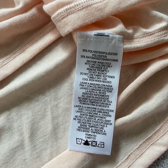 Calvin Klein Performance Peach Sleeveless Top M - Picture 7 of 9